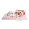 Llorens Nica újszülött baba gombás pizsamában (40 cm)