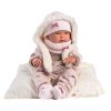 Llorens Nica újszülött baba csillagos ruhában (40 cm)