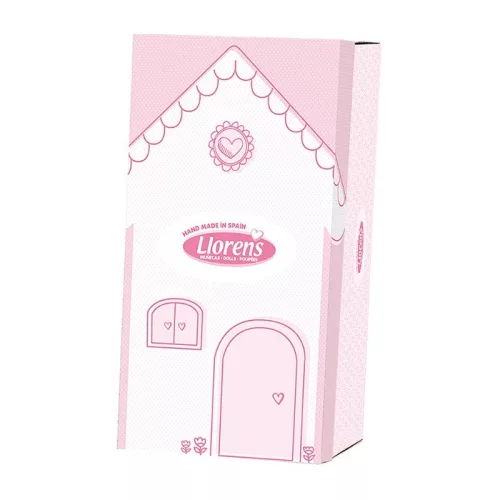 Llorens Nica újszülött baba pelenkázóval (40 cm)