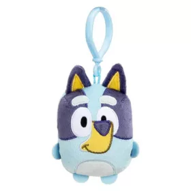 Bluey mini plüss figura hátizsák klipsszel – Bluey karakter (12 cm)
