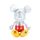 Walt Disney 100 Platinum plüss figura - Mickey egér (25 cm)
