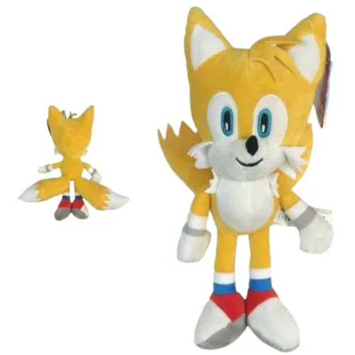 Sonic barátai plüss figura - Tails (28 cm)