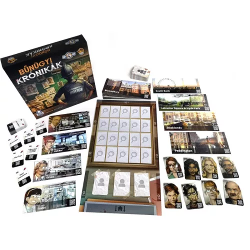 Bűnügyi krónikák társasjáték