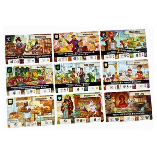 Lángművesek társasjáték