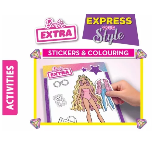 Barbie Express Your Style – Divattervező vázlatfüzet