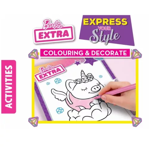 Barbie Express Your Style – Divattervező vázlatfüzet