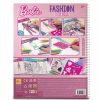 Barbie Fashion Look Book - Divattervező vázlatfüzet