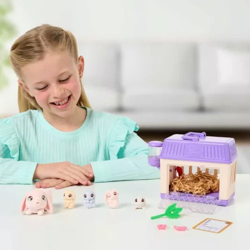 Little Live Pets Mama Surprise Minis interaktív játék – Nyuszi mama meglepetéssel (S4)