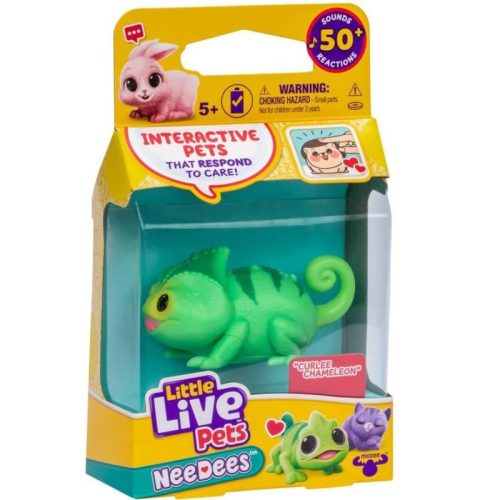 Little Live Pets NeeDees gyűjthető kiskedvencek - Kaméleon