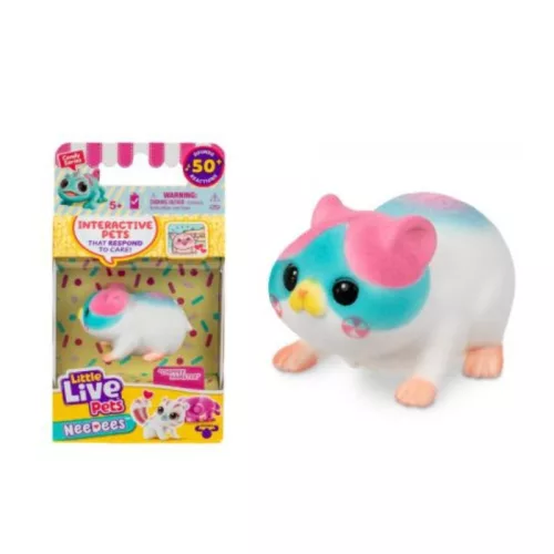 Little Live Pets Needees interaktív játék – Chippee hörcsög (S2 kiadás)