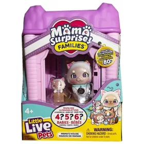 Little Live Pets Mama Surprise Családok játékszett S2 – fehér macska családi ház