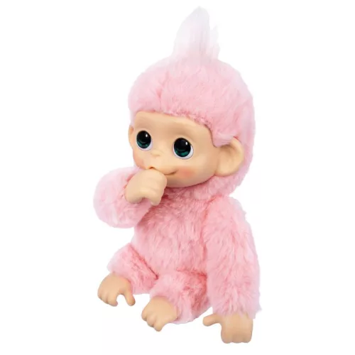 Little Live Pets Mini Maki Luna Lemon interaktív pink majom