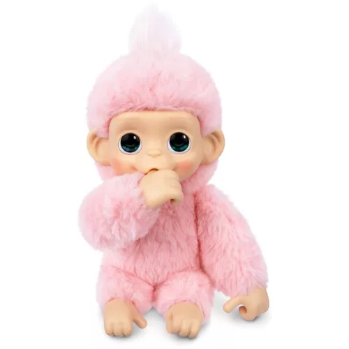 Little Live Pets Mini Maki Luna Lemon interaktív pink majom