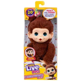 Little Live Pets Mini Interaktív Maki – Chikki Cherry barna