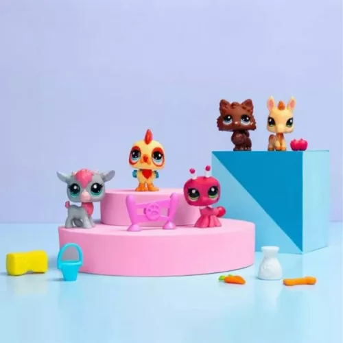 Littlest Pet Shop Farm játékfigura szett – 5 db