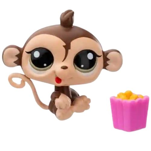 Littlest Pet Shop figura bliszter csomagolásban S2 - Majom (85)