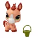Littlest Pet Shop játékfigura bliszter csomagolásban S2 – Szamár (87)