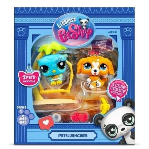 Littlest Pet Shop Petfluencer duplacsomag Sunset Pals (44-45)