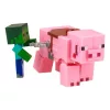 PMI Minecraft 3D Karakter felhúzható állattal - Creeper és Malac