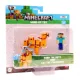 PMI Minecraft 3D felhúzható figura szett - Steve és Teve