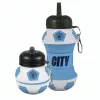HY-PRO Manchester City összecsukható labda formájú kulacs 500 ml