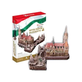 CubicFun 3D puzzle – Mátyás-templom és Halászbástya (176 db)