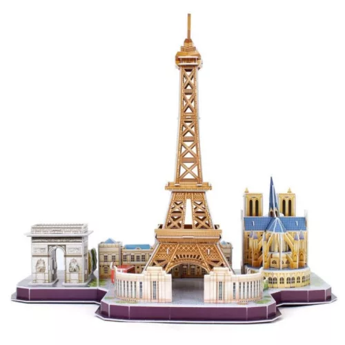 CubicFun MC254 City Line 3D puzzle – Párizs (114 db)