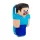 Minecraft Steve plüss hátizsák – 30 cm