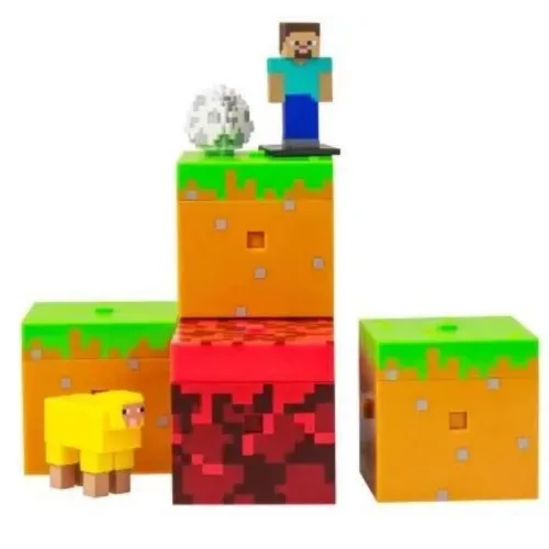 PMI Minecraft Meglepetés kapszula figurákkal (1 db, 7 cm)