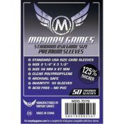   Mayday Games Premium USA méretű kártyavédő 50 db-os csomag (56 x 87 mm)