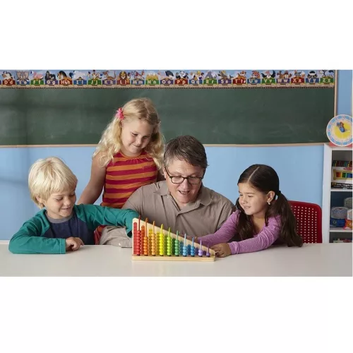Melissa & Doug fa készségfejlesztő játék – Abakusz