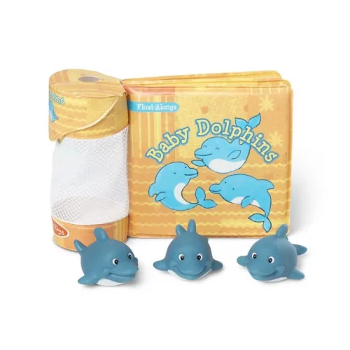 Melissa & Doug Vízálló könyv – Bébi delfinek