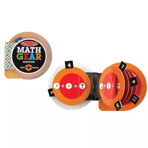 Melissa & Doug Készségfejlesztő játék, számoló korongok – Összeadás