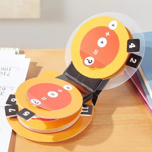 Melissa & Doug Készségfejlesztő játék, számoló korongok – Összeadás