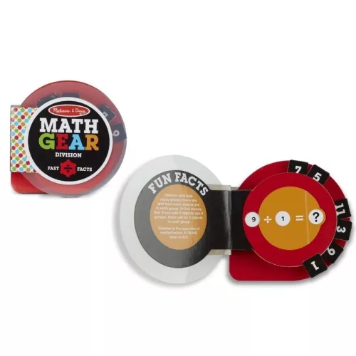 Melissa & Doug Készségfejlesztő játék, számoló korongok – Osztás