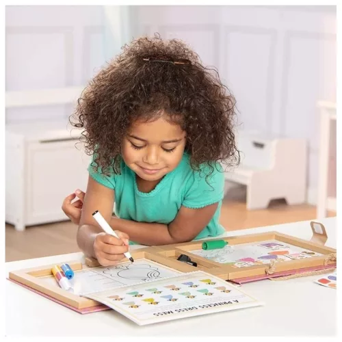 Melissa & Doug letörölhető rajz- és mágneses játékkészlet – Hercegnő