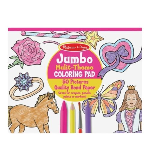 Melissa & Doug Jumbo színező - Pink