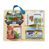 Melissa & Doug Készségfejlesztő játék - Lakatok és zárak