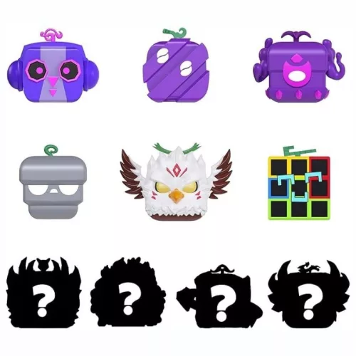 PhatMojo Blox Fruits meglepetés minifigura S3 DLC kóddal
