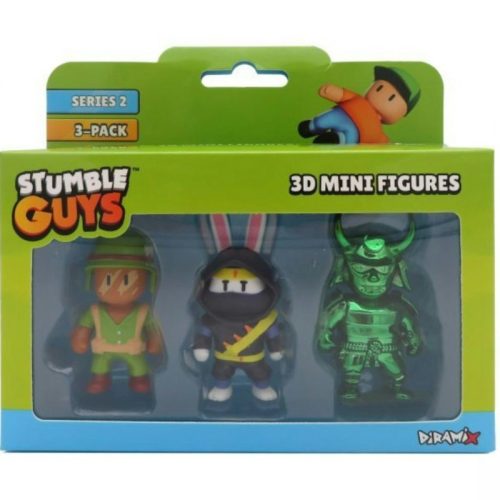 Stumble Guys 3D mini figura - Sei Taishogun (3 db)