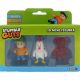 Stumble Guys 3D mini figura - Cherry Bear és Mr. Stumble (3 db)