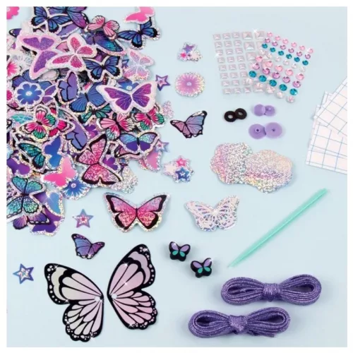 Make it Real Sticker Chic pillangós cipődíszítő