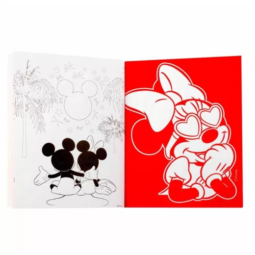 Canenco Minnie filcművészet és színezőkönyv – Mickey egér, Minnie egér