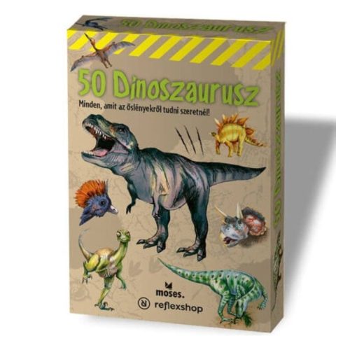 50 Dinoszaurusz - Minden amit az őslényekről tudni szeretnél