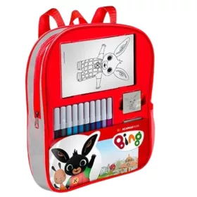 Bing nyuszis bélyegzőszett hátitáskában