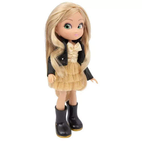 Unique Eyes Igéző szemű baba kétféle ruhával – Amy