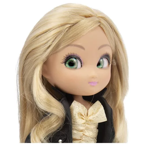 Unique Eyes Igéző szemű baba kétféle ruhával – Amy