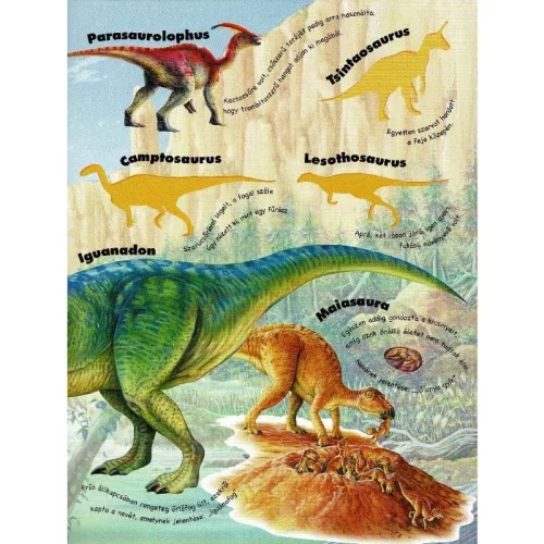 Mozgalmas matricásfüzet – Dinoszauruszok