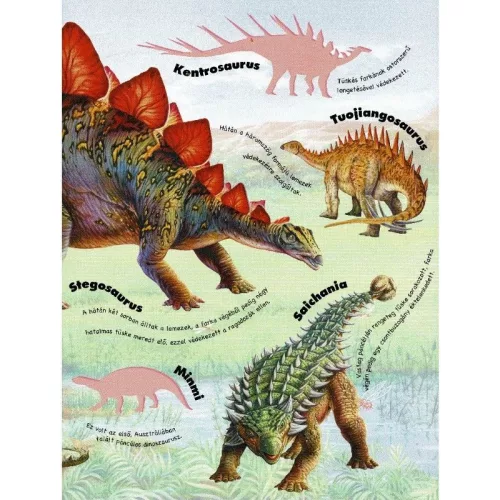 Mozgalmas matricásfüzet – Dinoszauruszok