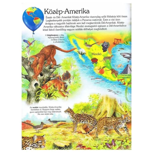 Képes atlasz gyermekeknek – Állatok és élőhelyek